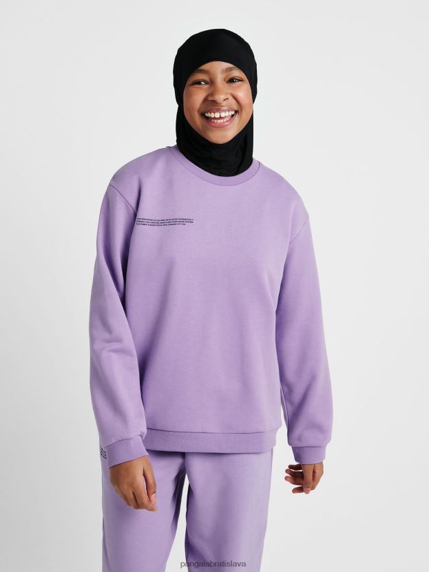 365 mikina deti NXTFX6567 orchidea fialová Pangaia oblečenie