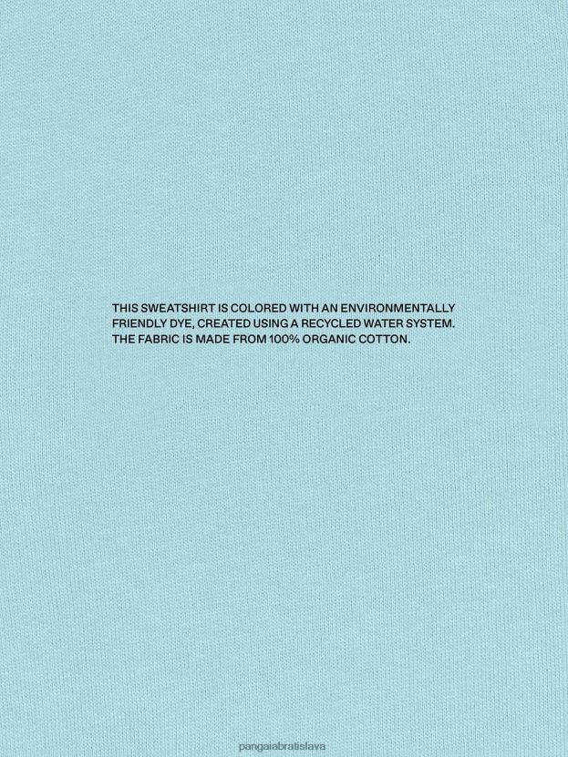 365 mikina deti NXTFX6571 nebeská modrá Pangaia oblečenie