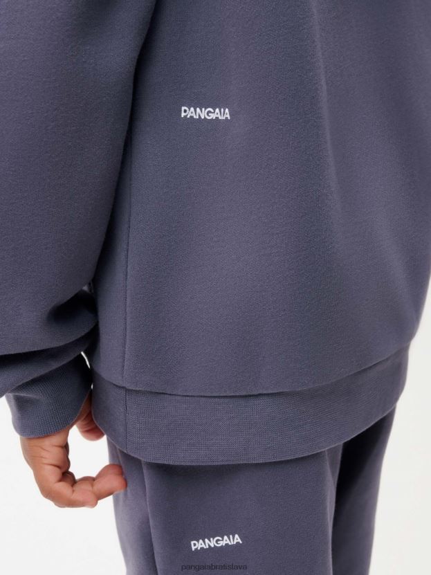 365 mikina s kapucňou deti NXTFX6539 bridlicovo modrá Pangaia oblečenie