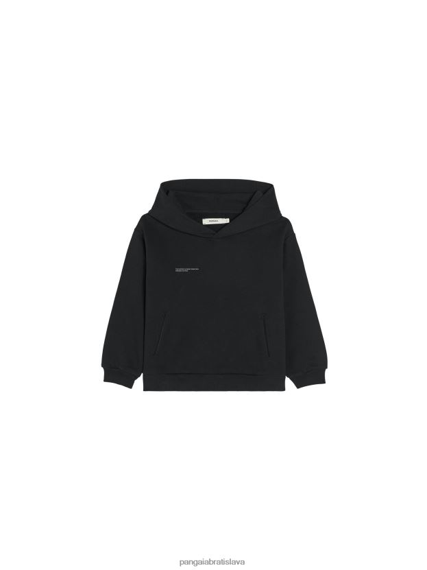365 mikina s kapucňou deti NXTFX6542 čierna Pangaia oblečenie