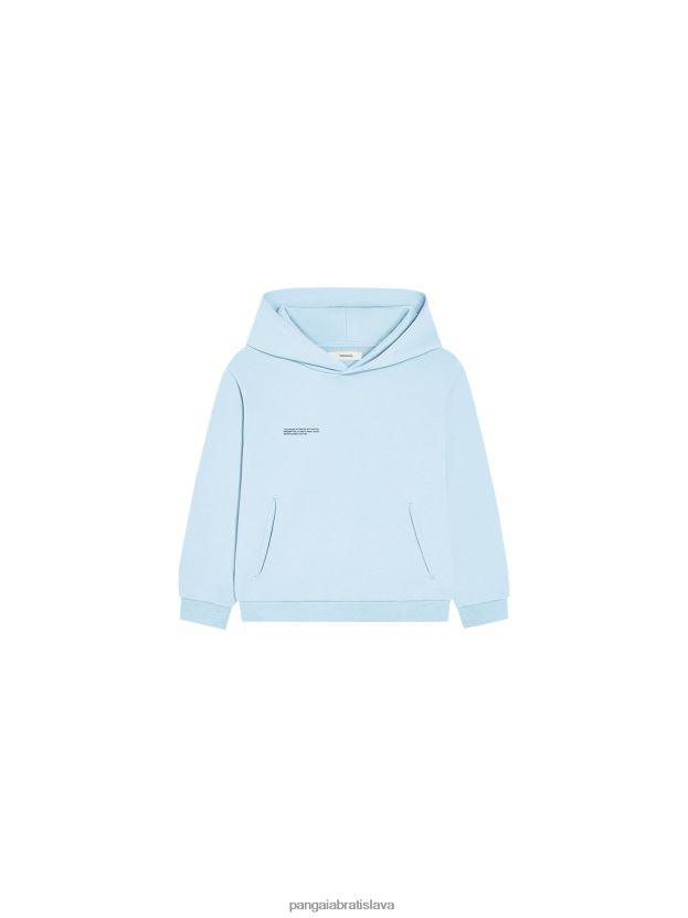 365 mikina s kapucňou deti NXTFX6544 svetlo modrá Pangaia oblečenie