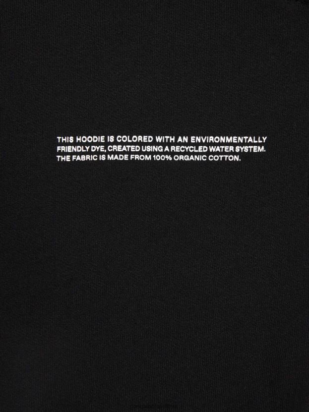 Mikina s kapucňou 365 na zips deti NXTFX6547 čierna Pangaia oblečenie