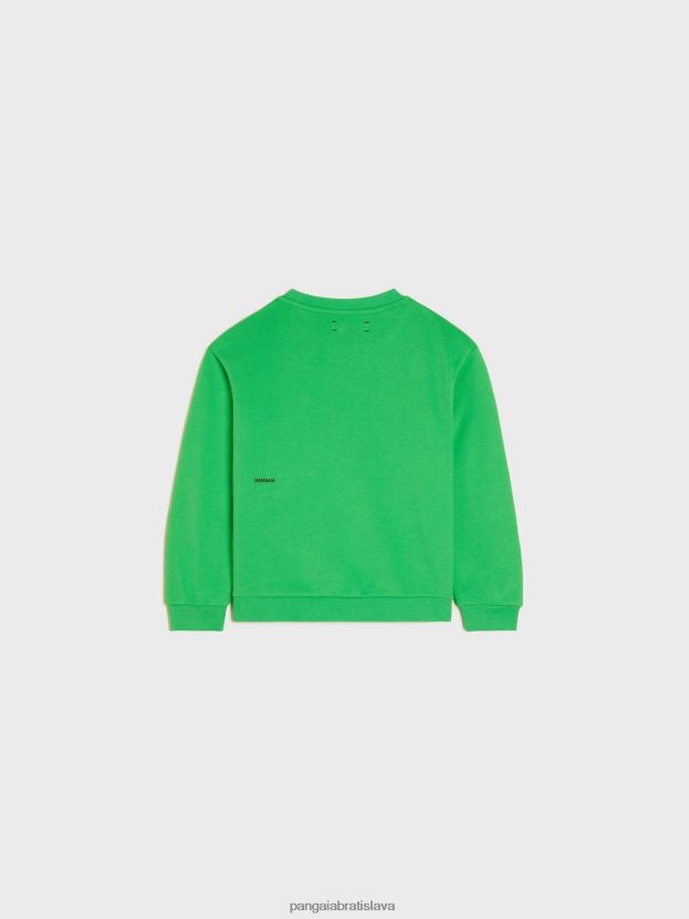 wahp mikina deti NXTFX6572 nefritovo zelená Pangaia oblečenie