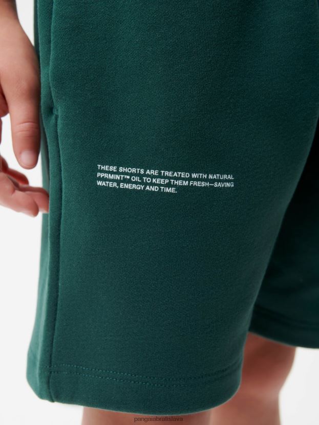 365 dlhé šortky deti NXTFX6622 olistenie zelené Pangaia oblečenie