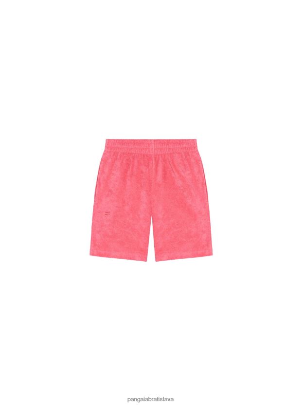 šortky na uteráky deti NXTFX6615 lotosová ružová Pangaia oblečenie