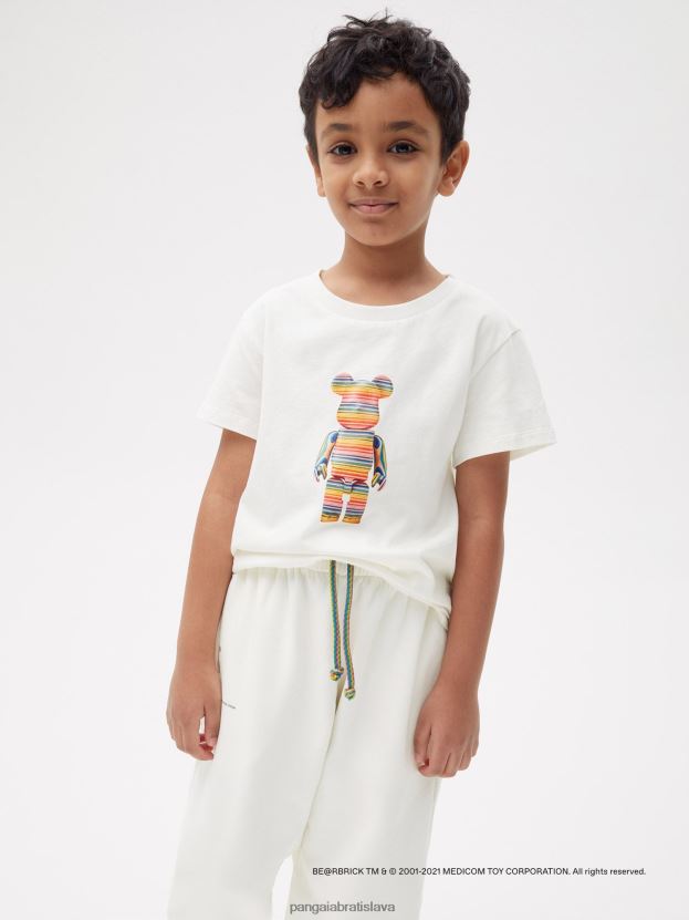 x tepláky haroshi be@rbrick deti NXTFX6634 sivobiely Pangaia oblečenie