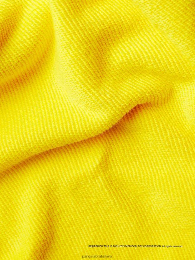 x tepláky haroshi be@rbrick deti NXTFX6645 šafranovo žltá Pangaia oblečenie