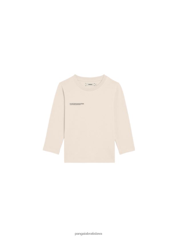 Tričko s dlhým rukávom 365 deti NXTFX6579 piesku Pangaia oblečenie