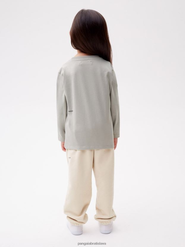 Tričko s dlhým rukávom 365 deti NXTFX6605 kameň Pangaia oblečenie
