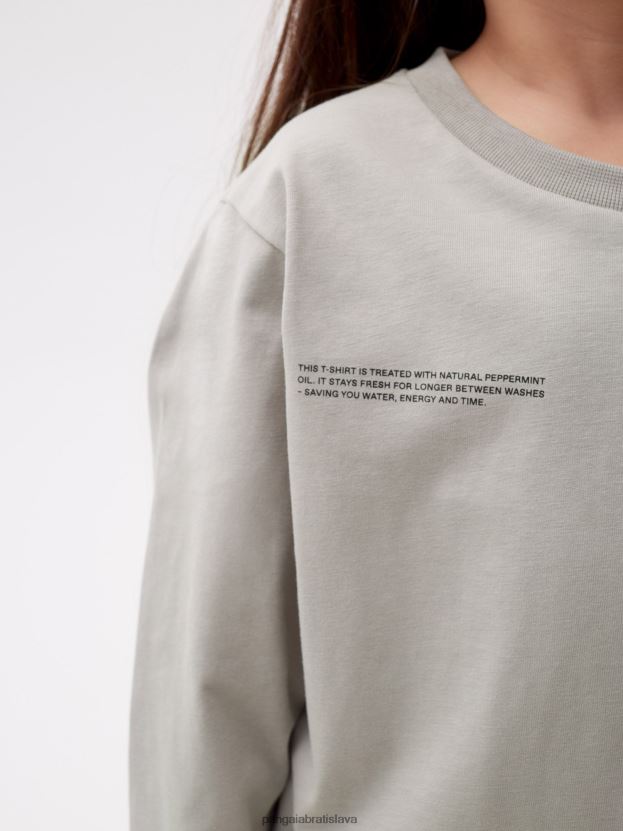 Tričko s dlhým rukávom 365 deti NXTFX6605 kameň Pangaia oblečenie