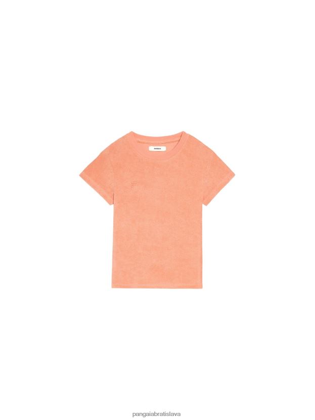 uterákové tričko deti NXTFX6584 broskyňa perfektná Pangaia oblečenie