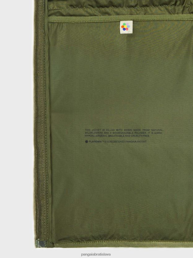 flwrdwn lite puffer bunda muži NXTFX6534 rozmarínovo zelené Pangaia oblečenie
