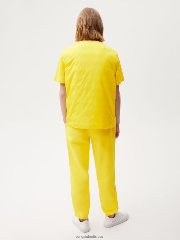 flwrdwn lite puffer vesta muži NXTFX6535 šafranovo žltá Pangaia oblečenie