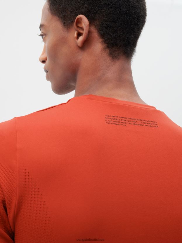 pohyb x tričko muži NXTFX6525 jaspis červený Pangaia oblečenie
