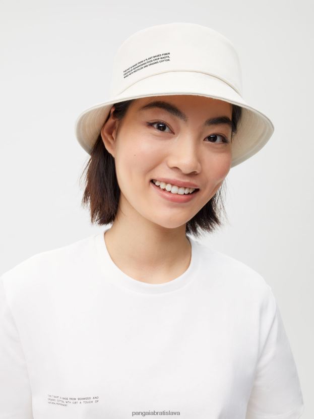 konopný vedro z olejnatých semien unisex NXTFX6691 ecru slonovina Pangaia príslušenstvo