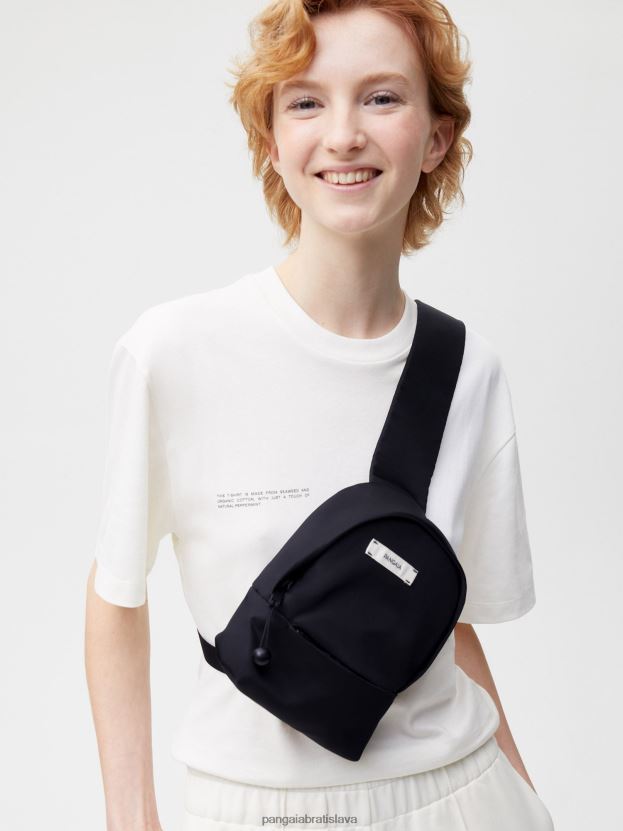 mini batoh unisex NXTFX6671 čierna Pangaia príslušenstvo