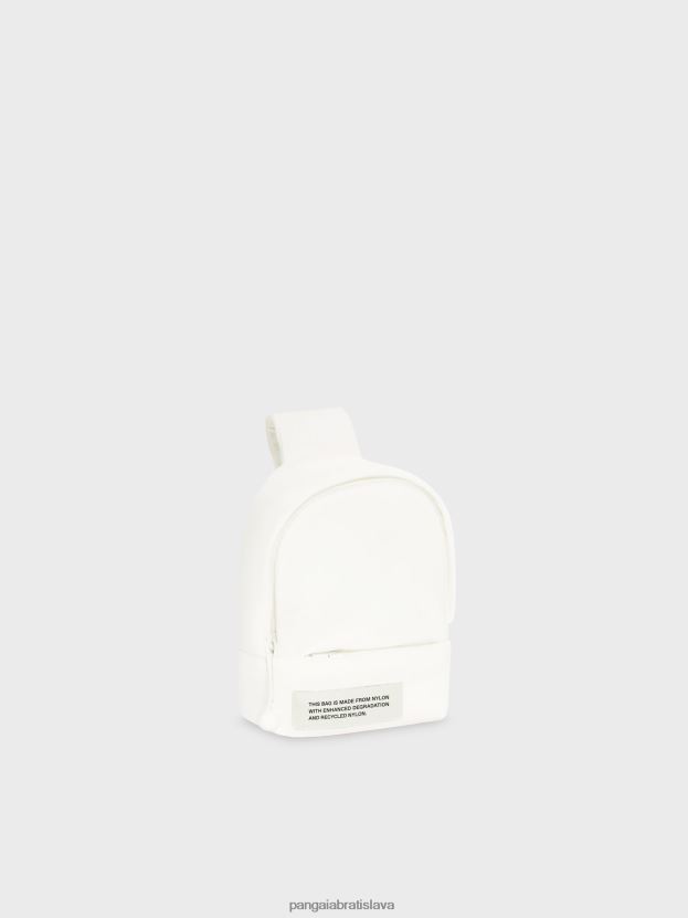 nylonová cross - body taška unisex NXTFX6674 sivobiely Pangaia príslušenstvo