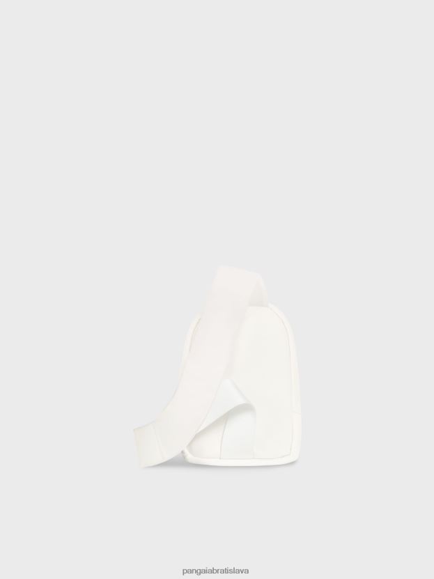 nylonová cross - body taška unisex NXTFX6674 sivobiely Pangaia príslušenstvo
