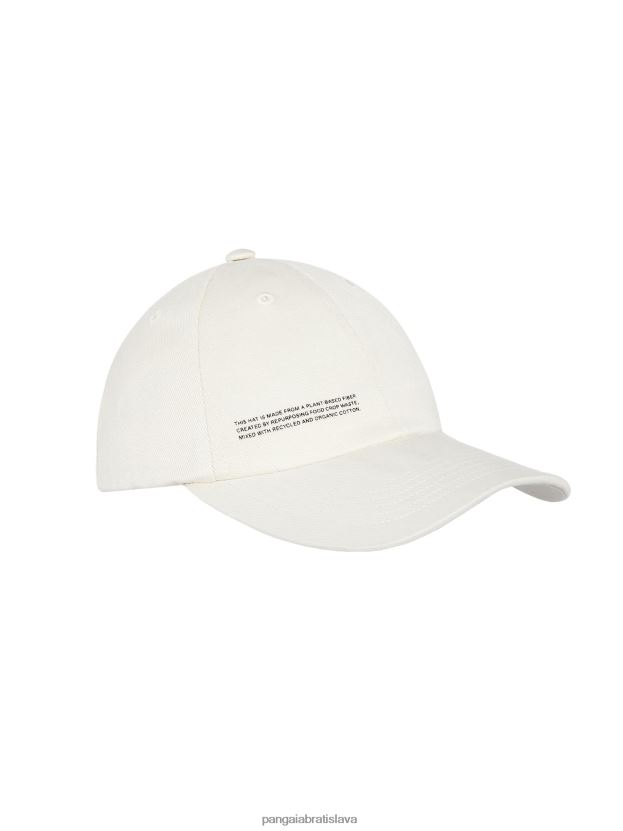 olejnatá konopná keprová čiapka unisex NXTFX6693 ecru slonovina Pangaia príslušenstvo