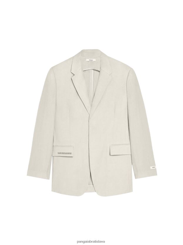 aloe ľanové sako na mieru ženy NXTFX6484 vápenec Pangaia oblečenie