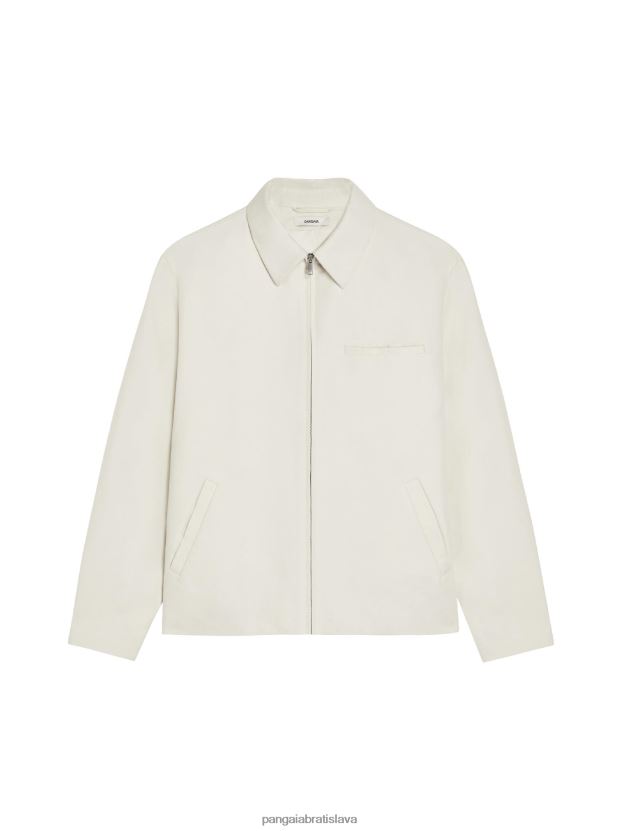 bunda harrington z organickej bavlny ženy NXTFX6479 bazový kvet Pangaia oblečenie