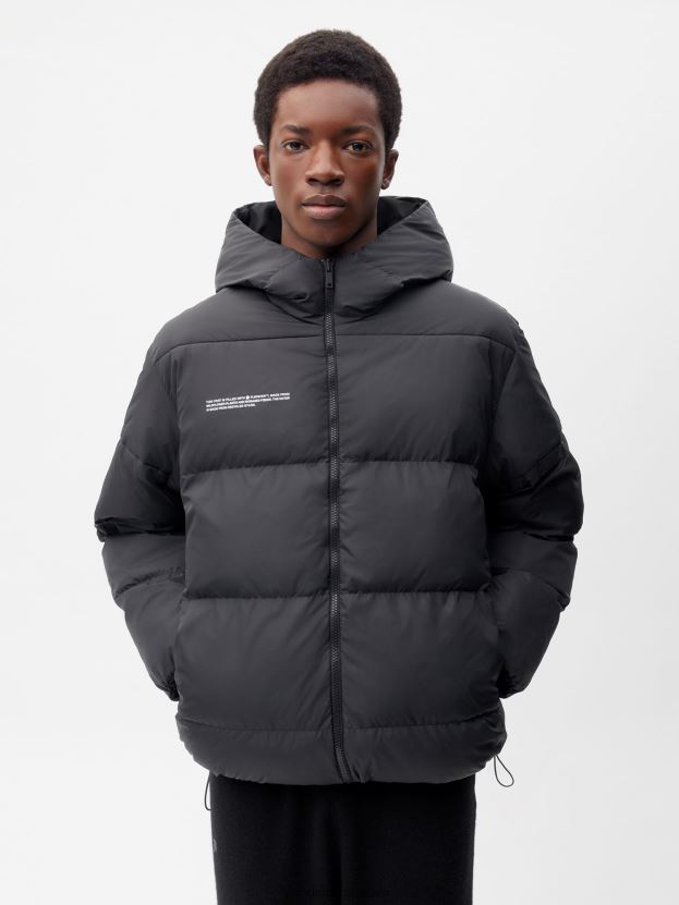 flwrdwn obojstranná bunda ženy NXTFX6462 čierna Pangaia oblečenie