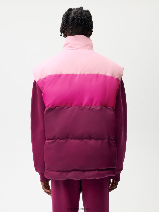 flwrdwn vestička ženy NXTFX6443 slivkovo fialová Pangaia oblečenie