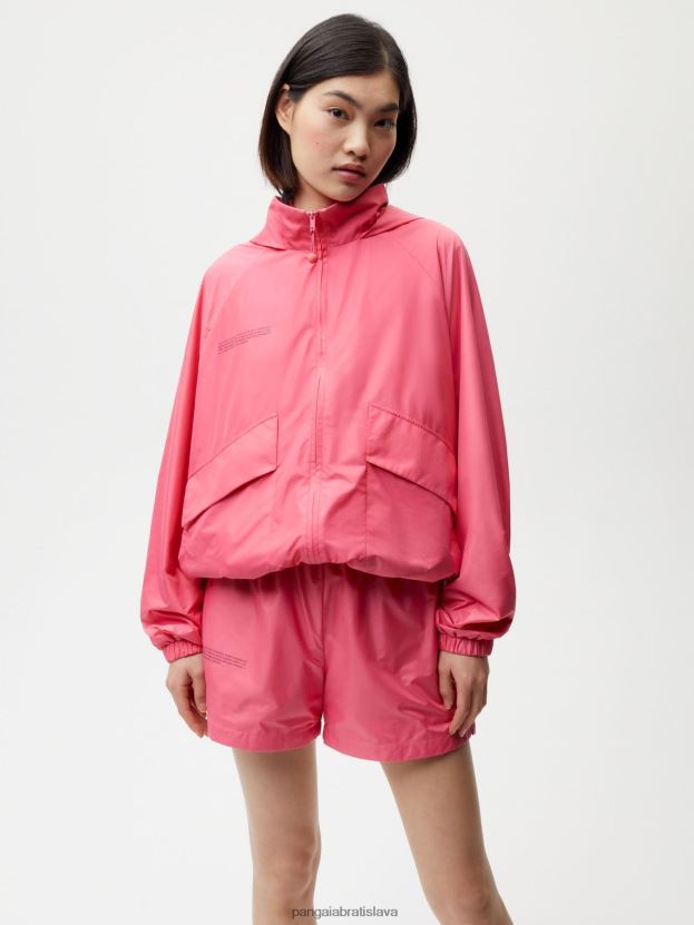 nylonová bunda so zvýšenou degradáciou ženy NXTFX6489 lotosová ružová Pangaia oblečenie