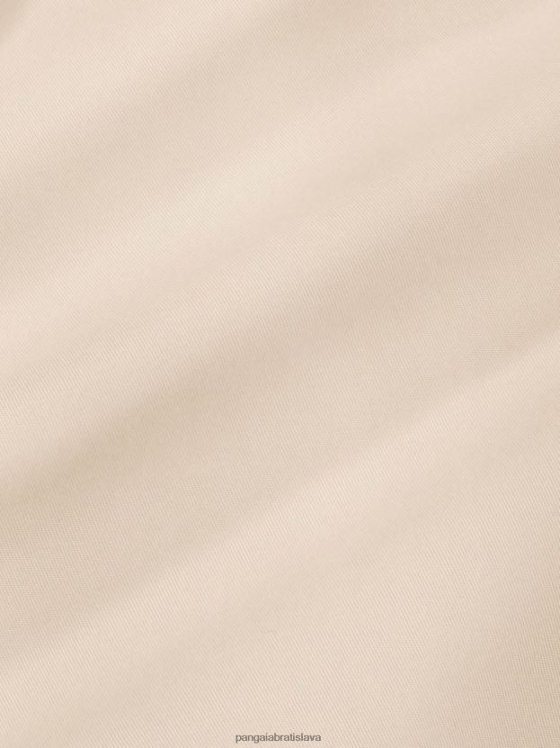 trenčkot z organickej bavlny ženy NXTFX6464 piesku Pangaia oblečenie