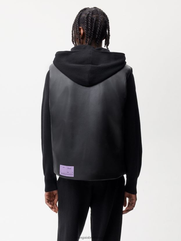 vzdušná vesta ženy NXTFX6442 čierna Pangaia oblečenie