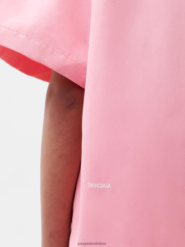 ananásová košeľa s krátkym rukávom ženy NXTFX6400 sakura ružová Pangaia oblečenie