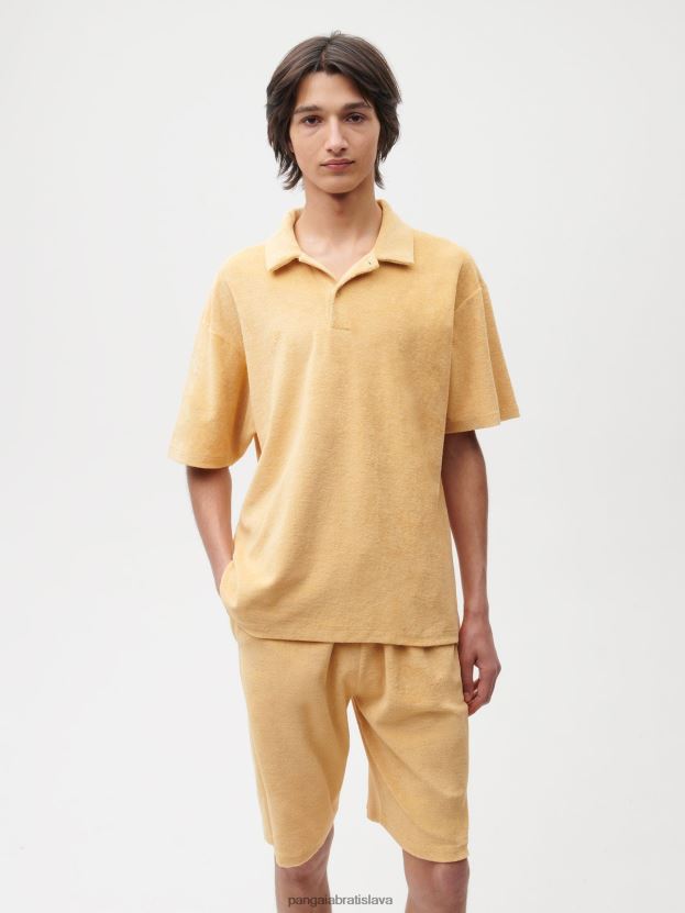 uterákové polo tričko ženy NXTFX6401 tmavý piesok Pangaia oblečenie