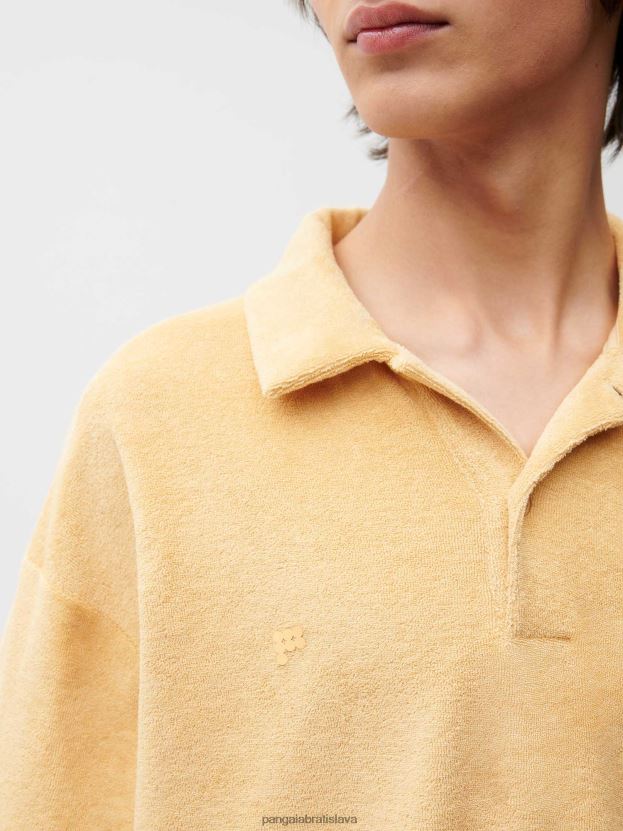 uterákové polo tričko ženy NXTFX6401 tmavý piesok Pangaia oblečenie