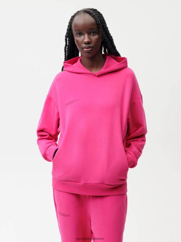 365 mikina s kapucňou - Hazel amp ženy NXTFX651 turmalínová ružová Pangaia oblečenie