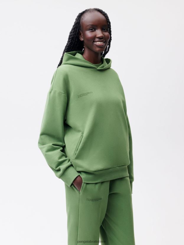 365 mikina s kapucňou - Hazel amp ženy NXTFX65 stonka zelená Pangaia oblečenie
