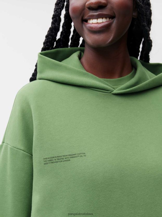 365 mikina s kapucňou - Hazel amp ženy NXTFX65 stonka zelená Pangaia oblečenie