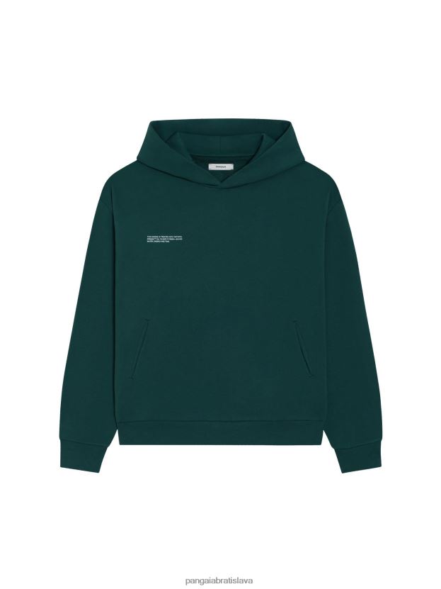 365 mikina s kapucňou ženy NXTFX610 olistenie zelené Pangaia oblečenie