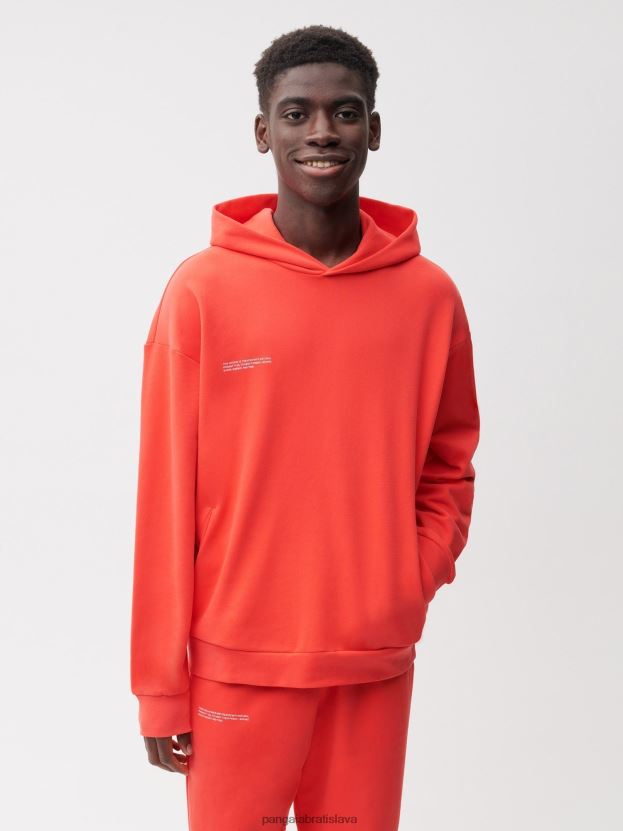 365 mikina s kapucňou ženy NXTFX640 dračie ovocie červené Pangaia oblečenie