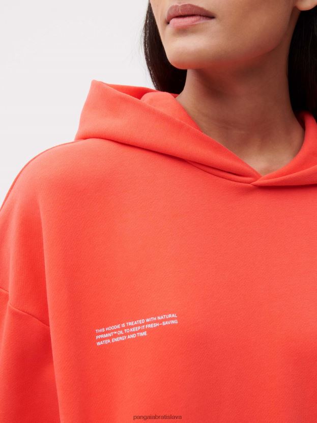 365 mikina s kapucňou ženy NXTFX640 dračie ovocie červené Pangaia oblečenie