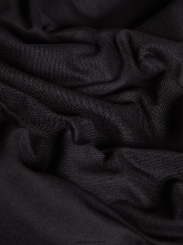 Oblečenie z organickej bavlny s c-vláknom ženy NXTFX6508 čierna Pangaia oblečenie