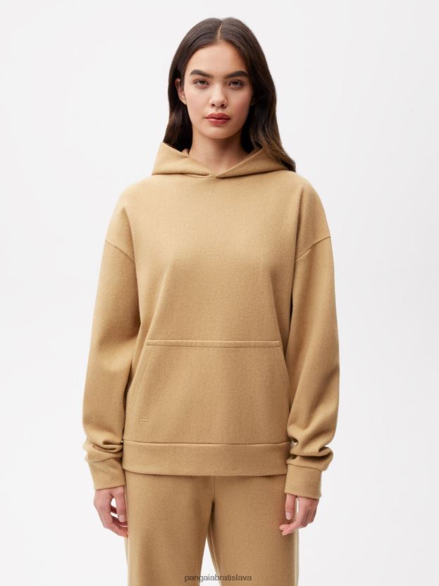 džersejová mikina z recyklovanej vlny - l ženy NXTFX663 prišiel Pangaia oblečenie