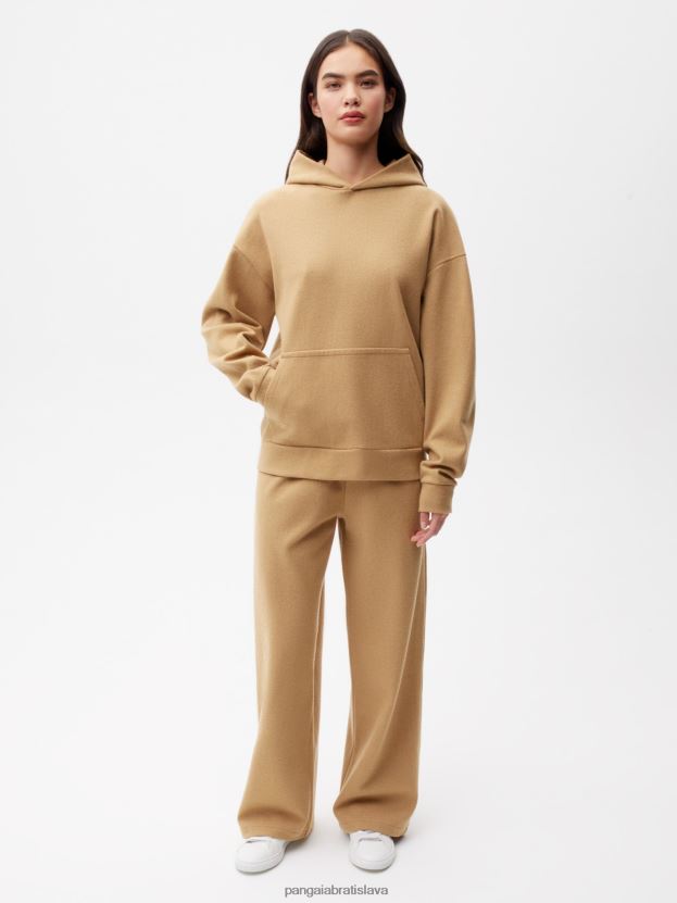 džersejová mikina z recyklovanej vlny - l ženy NXTFX663 prišiel Pangaia oblečenie