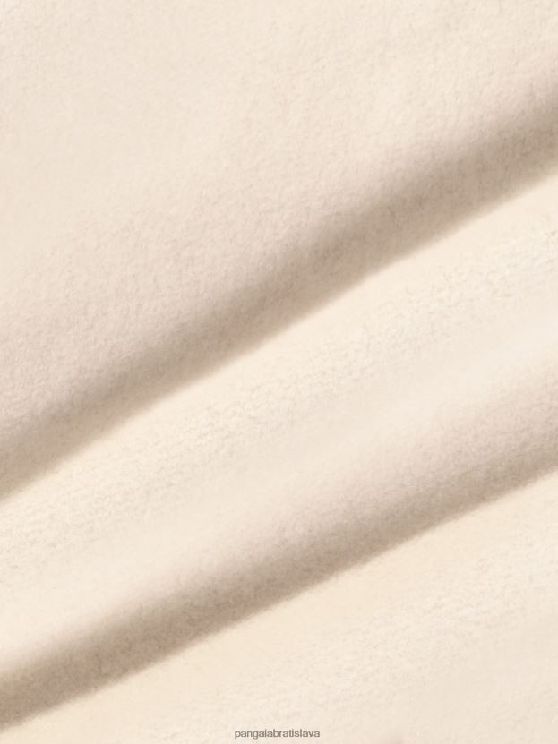 široká mikina s kapucňou na zips ženy NXTFX648 piesku Pangaia oblečenie