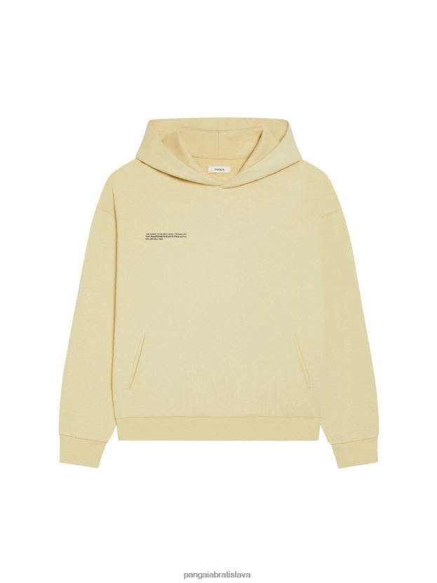 mikina s kapucňou na farbenie potravín ženy NXTFX669 zelená matcha Pangaia oblečenie
