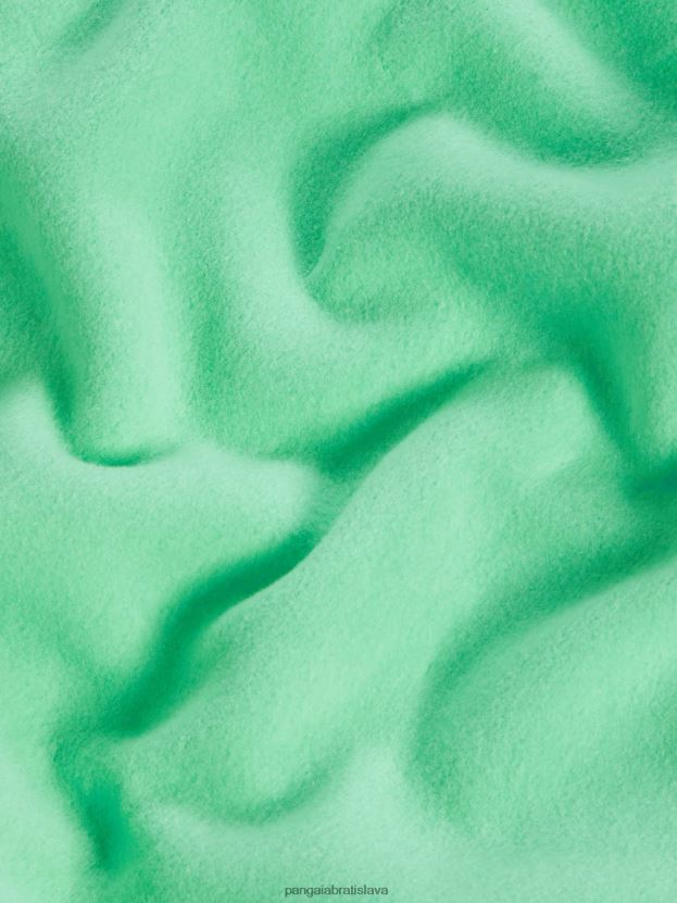 podpisová mikina s kapucňou ženy NXTFX637 mätová zelená Pangaia oblečenie