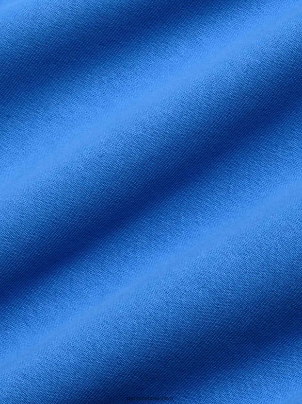 v konverznej bavlnenej mikine s kapucňou ženy NXTFX623 vodná modrá Pangaia oblečenie