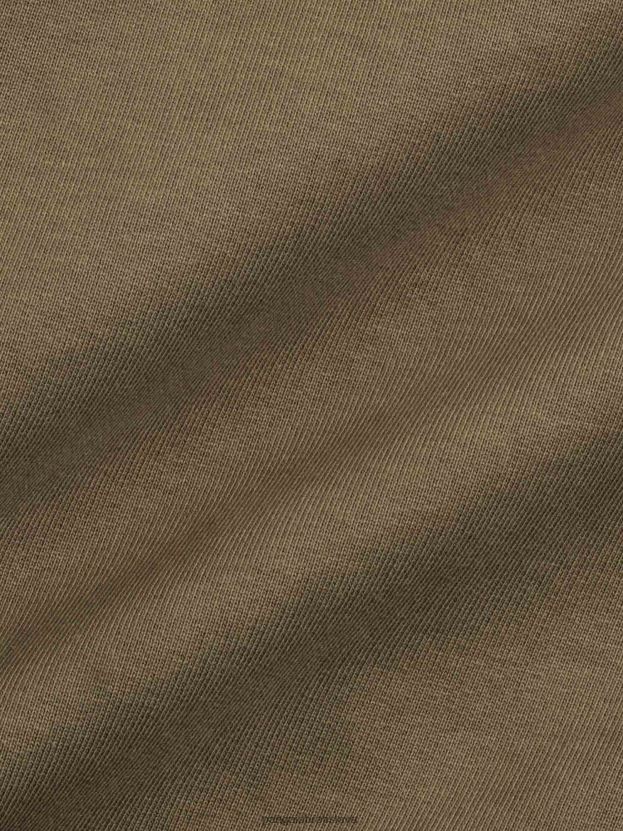 v konverznej bavlnenej mikine s kapucňou ženy NXTFX649 uhlíková hnedá Pangaia oblečenie