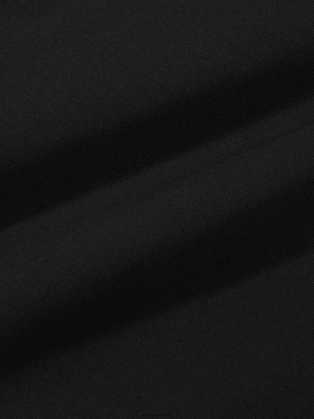 v konverznej bavlnenej mikine s kapucňou ženy NXTFX652 čierna Pangaia oblečenie