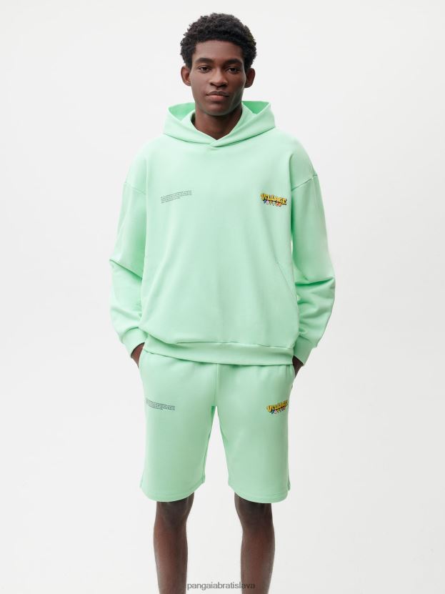 x roberto lugo 365 mikina s kapucňou ženy NXTFX668 lagúnová modrá Pangaia oblečenie