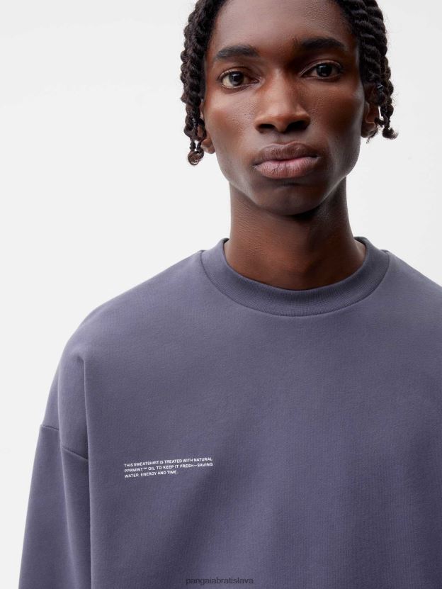 365 mikina ženy NXTFX690 bridlicovo modrá Pangaia oblečenie